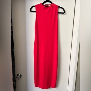 Alice + Olivia Sz 6 Delora Midi sleeveless NWOT